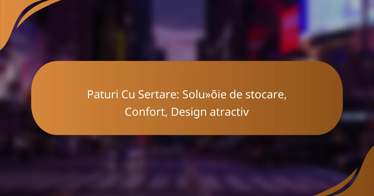 Paturi Cu Sertare: Soluție de stocare, Confort, Design atractiv